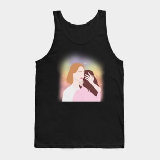 wlw lesbian lgbt queer pride aura Tank Top